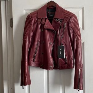 Leather jacket